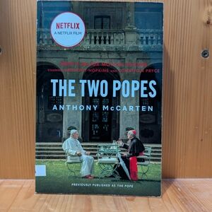 The Two Popes Book by Anthony McCarten
